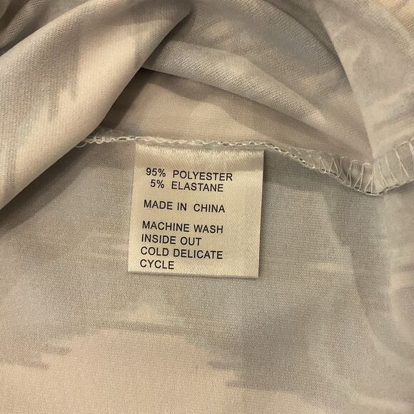 Tracy Negoshian Blue Stretch Pullover Sheath 3/4 Sleeve Large NWT $142 - Picture 9 of 12